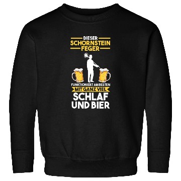 Discover Beer Fun Chimney Sweep Fireplace Sweep Sweatshirts