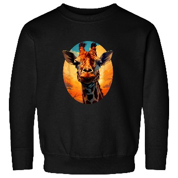 Discover Giraffe Pet Face 8 Sweatshirts