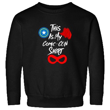 Discover Book Fun Comic Book Collector This is my Comic Con Sweatshirts