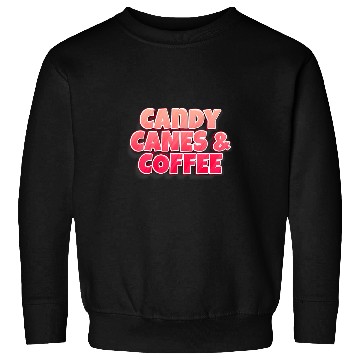 Discover Coffee Fun Candy Canes And Coffee Candy Cane Sweatshirts