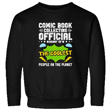 Discover Book Fun Comic Book Collecting Comic Book Owner Comics Collector Sweatshirts