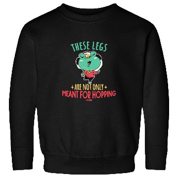 Discover Frog Pet Listen to Children Music Frog Toad Sweatshirts