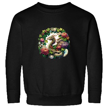 Discover Dragon Pet Illustration Gemstone Dragons Sweatshirts
