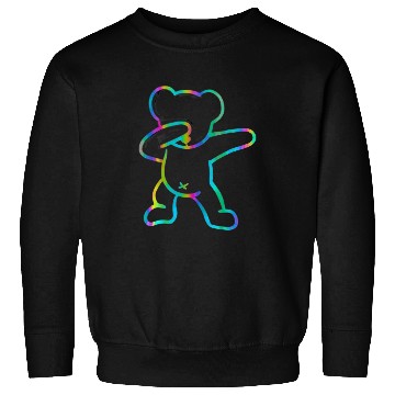 Discover Bear Pet Dab Motion Multi Colour Sweatshirts