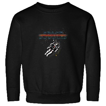 Discover Astronaut Job in outer space flat earth space bubbles Sweatshirts