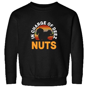 Discover Squirrel Pet Apparel Nutcracker Squirrels Deez Nuts Sweatshirts