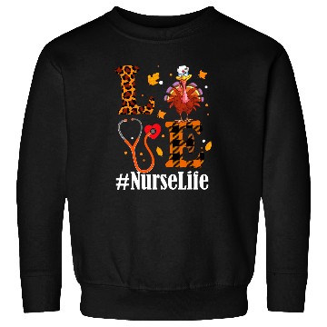 Discover nurses Job Love Turkey Stethoscope nurses Thanksgiving Gobble Squad Sweatshirts