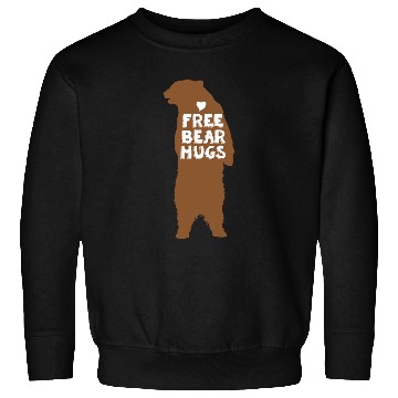 Discover Bear Pet frees bear hugs cute family love graphic design Sweatshirts
