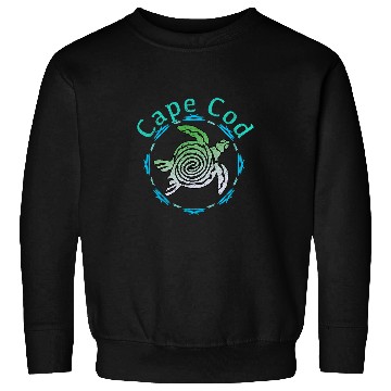 Discover Turtle Pet Cape Cod Tribal Turtle Sweatshirts