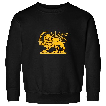 Discover Lion Pet Iran Lion Sun Achaemenid Empire Safavid dynasty Sweatshirts