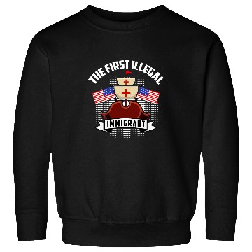 Discover 1492 Christopher Columbus Day 4 Sweatshirts