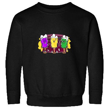 Discover Beer Fun Beer Drinker Mardi Gras New Orleans Louisiana 2 Sweatshirts