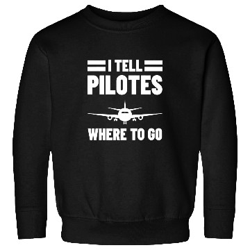 Discover Air Traffic Controller Costume Aviation Flight Coordinator 1 Sweatshirts