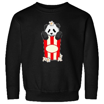 Discover Panda Pet Popcorn Sweatshirts