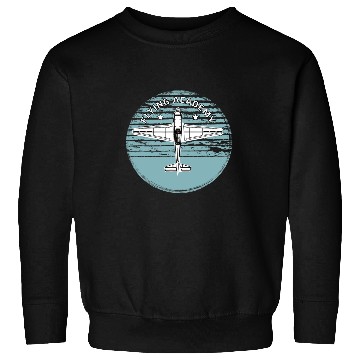 Discover Flying Academy aviator plane instructor Sweatshirts