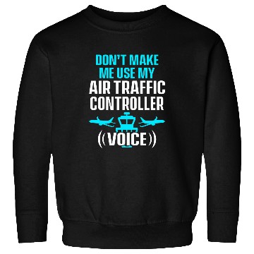 Discover Air Traffic Controller Voice ATC Flight Control Sweatshirts