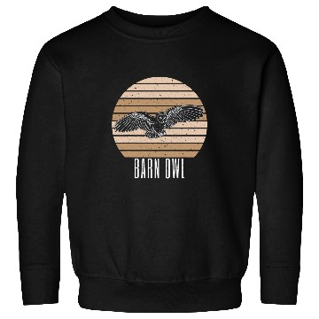 Discover Barn owl flying breeding birding naturalist ornithology Sweatshirts