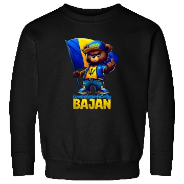Discover Bear Pet UNAPOLOGETICALLY BAJAN Flag Barbadian Teddy Bear Barbados Sweatshirts