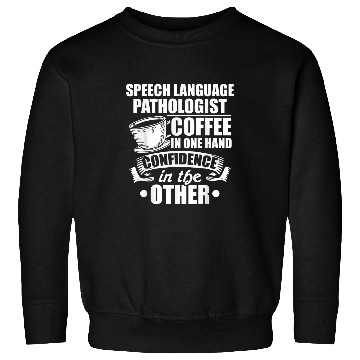 Discover Coffee Fun Speech Pathology Therapy Coffee Autism Awareness Month 1 Sweatshirts