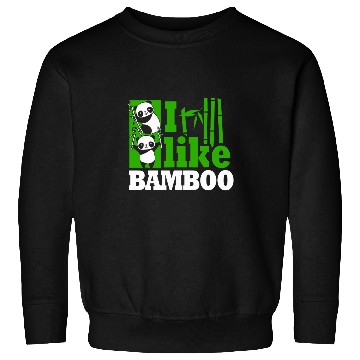Discover Panda Pet i like bamboo Sweatshirts