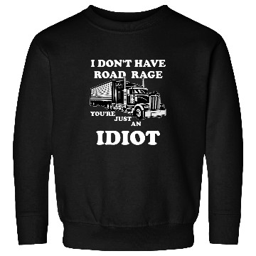 Discover Mens Funny Trucker Design Big Rig Trucking Truck Driver Sweatshirts