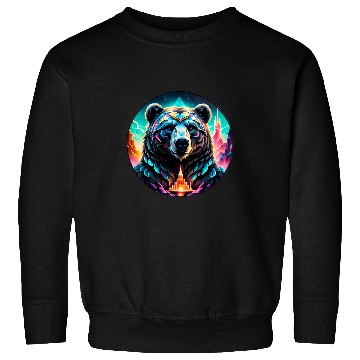 Discover Bear Pet Majestic Bear Palace Crystal Entrance Decorative Sweatshirts