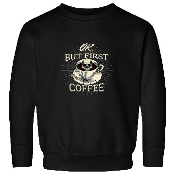 Discover Coffee Fun Ok But First Coffee 4 Sweatshirts