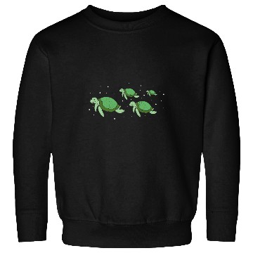 Discover Turtle Pet Coral Sayings Sweatshirts