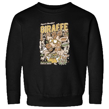 Discover Giraffe Pet Loops Cereal Sweatshirts