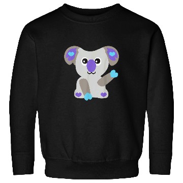 Discover Koala Pet Kooky koala waving with a nice smile Sweatshirts