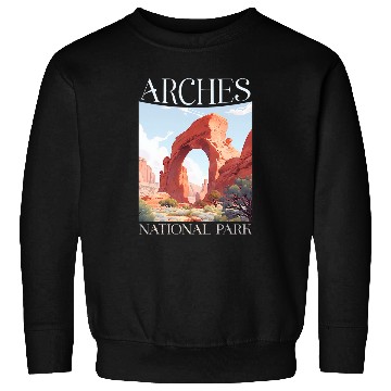 Discover Arches National Park USA Utah Nature Hiking Travel Sweatshirts