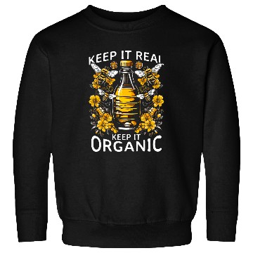 Discover Beekeeping Honey Bee Organic Beekeepers Sweatshirts