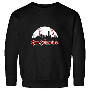 Discover Baseball San Francisco vintages Giant Ball National Pastime Sweatshirts