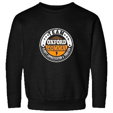 Discover Grammar Police Team Oxford Comma Grammar Book Lovers Design Sweatshirts
