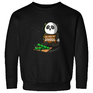 Discover Panda Pet Funny Will Work For Bamboo Sweatshirts
