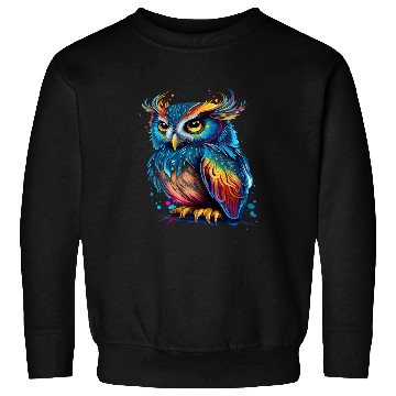 Discover Owl Pet Night Bird Eagle Owl Barn Owl Wisdom Mouse 14 Sweatshirts