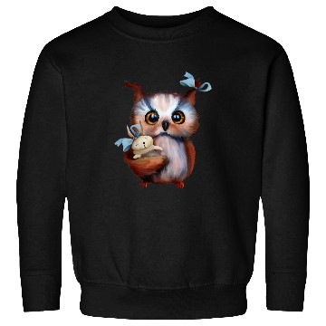 Discover Owl Pet Night Bird Eagle Owl Barn Owl Wisdom Mouse 8 Sweatshirts
