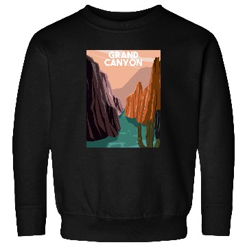 Discover Grand Canyon National Park Throwback Design Classic 2 Sweatshirts