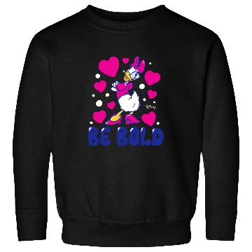 Discover Duck Pet Daisy Duck Be Bold Hearts And Polka Dots Sweatshirts