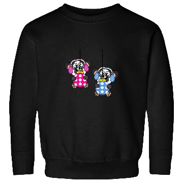 Discover Panda Pet Christmas Balls Winter Snow Sweatshirts