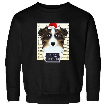 Discover Dear Santa I Can Explain I Christmas Australian Shepherd Sweatshirts