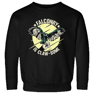 Discover FALCONRY Falcon Bird Hunting Sweatshirts