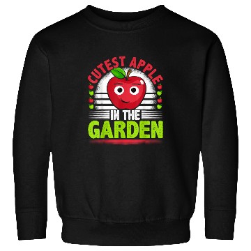 Discover Cutest Apple In The Garden Funny Apple Picking Sweatshirts