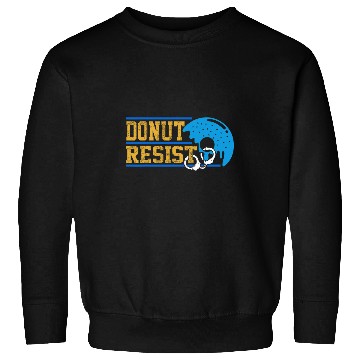 Discover Donut Resist Police Officer Thin Blue Line For Men Women Sweatshirts
