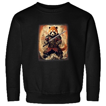 Discover Panda Pet Red Panda Fighter Sweatshirts