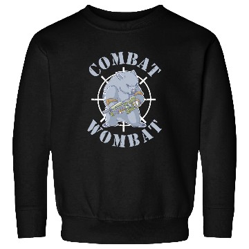 Discover Bear Pet Combat Wombat Australian Marsupial Native Bear Hunter Sweatshirts