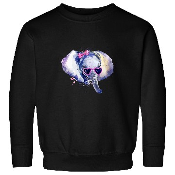 Discover Elephant Pet hand painted Elephant Sweatshirts