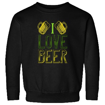 Discover Beer Fun I Love Beer Sweatshirts