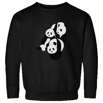 Discover Panda Pet stuffed animal costume three bears Sweatshirts