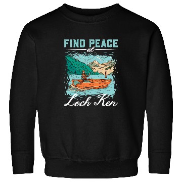 Discover Fishing Fun at Loch Ken Sweatshirts